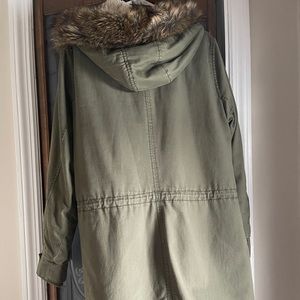 Abercrombie Parka Sherpa lined Winter Coat
